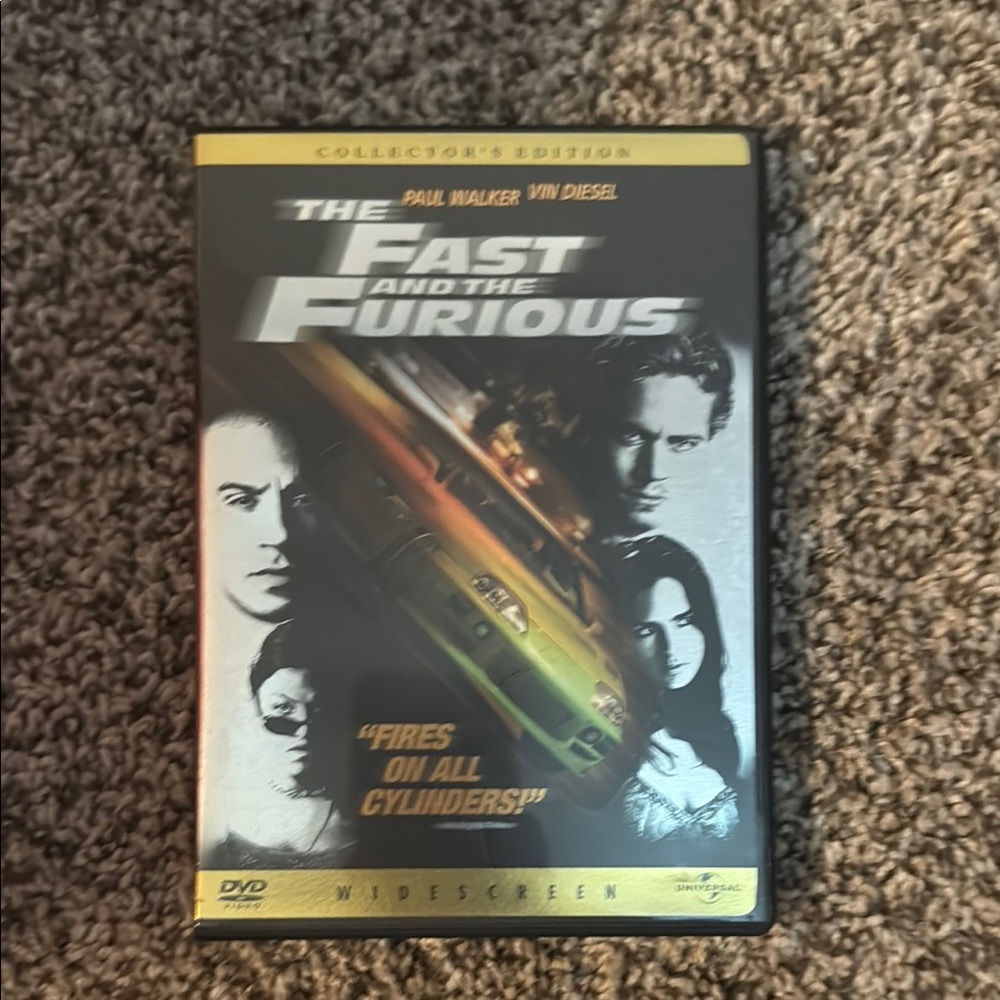 The Fast and the Furious Collector's Edition DVD